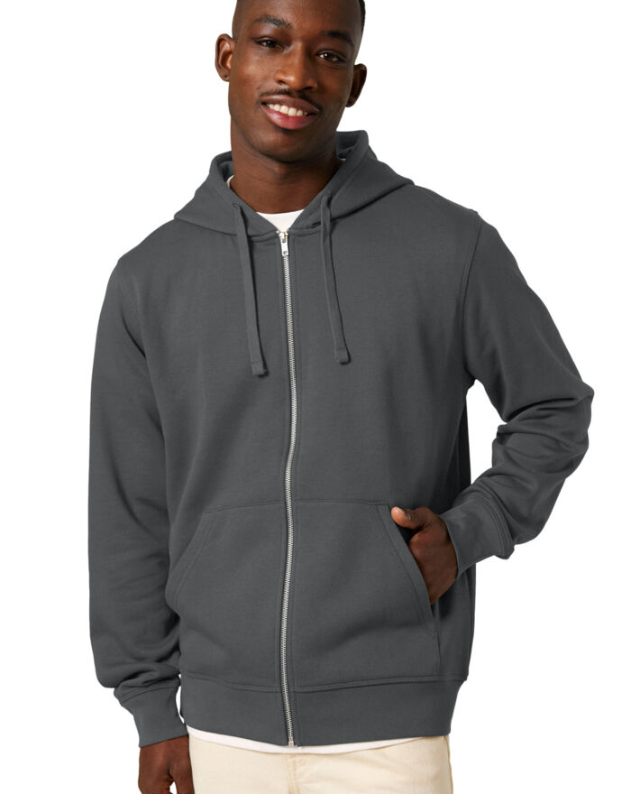 Unisex Mixer Full Zip Hooded Sweatshirt Thumbnail