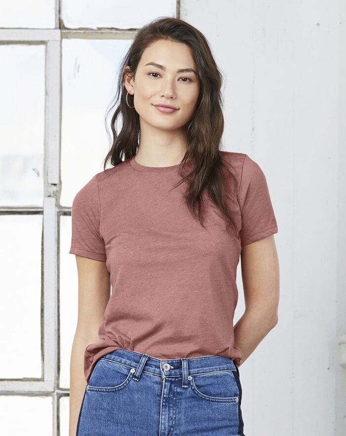 Women’s Relaxed Fit Heather CVC Tee Thumbnail