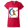 Softstyle® Women’s V-Neck T-Shirt Thumbnail