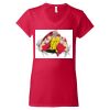 Softstyle® Women’s V-Neck T-Shirt Thumbnail