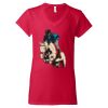 Softstyle® Women’s V-Neck T-Shirt Thumbnail