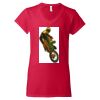 Softstyle® Women’s V-Neck T-Shirt Thumbnail