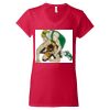 Softstyle® Women’s V-Neck T-Shirt Thumbnail