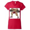 Softstyle® Women’s V-Neck T-Shirt Thumbnail