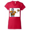 Softstyle® Women’s V-Neck T-Shirt Thumbnail