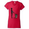 Softstyle® Women’s V-Neck T-Shirt Thumbnail