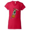 Softstyle® Women’s V-Neck T-Shirt Thumbnail