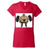 Softstyle® Women’s V-Neck T-Shirt Thumbnail