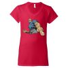 Softstyle® Women’s V-Neck T-Shirt Thumbnail