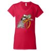 Softstyle® Women’s V-Neck T-Shirt Thumbnail