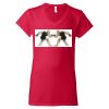 Softstyle® Women’s V-Neck T-Shirt Thumbnail