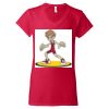 Softstyle® Women’s V-Neck T-Shirt Thumbnail