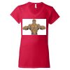 Softstyle® Women’s V-Neck T-Shirt Thumbnail