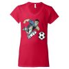 Softstyle® Women’s V-Neck T-Shirt Thumbnail