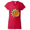 Softstyle® Women’s V-Neck T-Shirt Thumbnail