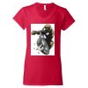 Softstyle® Women’s V-Neck T-Shirt Thumbnail