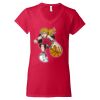 Softstyle® Women’s V-Neck T-Shirt Thumbnail