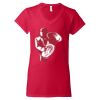 Softstyle® Women’s V-Neck T-Shirt Thumbnail