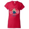 Softstyle® Women’s V-Neck T-Shirt Thumbnail