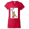 Softstyle® Women’s V-Neck T-Shirt Thumbnail