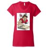 Softstyle® Women’s V-Neck T-Shirt Thumbnail