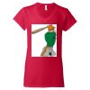 Softstyle® Women’s V-Neck T-Shirt Thumbnail