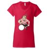 Softstyle® Women’s V-Neck T-Shirt Thumbnail