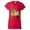 Softstyle® Women’s V-Neck T-Shirt Thumbnail