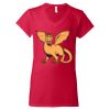 Softstyle® Women’s V-Neck T-Shirt Thumbnail