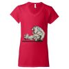 Softstyle® Women’s V-Neck T-Shirt Thumbnail