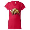 Softstyle® Women’s V-Neck T-Shirt Thumbnail