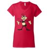 Softstyle® Women’s V-Neck T-Shirt Thumbnail