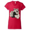 Softstyle® Women’s V-Neck T-Shirt Thumbnail