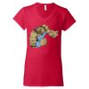 Softstyle® Women’s V-Neck T-Shirt Thumbnail