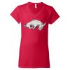 Softstyle® Women’s V-Neck T-Shirt Thumbnail