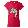 Softstyle® Women’s V-Neck T-Shirt Thumbnail