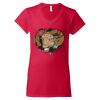 Softstyle® Women’s V-Neck T-Shirt Thumbnail