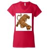 Softstyle® Women’s V-Neck T-Shirt Thumbnail