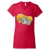 Softstyle® Women’s V-Neck T-Shirt Thumbnail