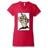 Softstyle® Women’s V-Neck T-Shirt Thumbnail