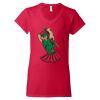 Softstyle® Women’s V-Neck T-Shirt Thumbnail