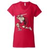 Softstyle® Women’s V-Neck T-Shirt Thumbnail