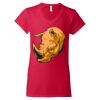 Softstyle® Women’s V-Neck T-Shirt Thumbnail