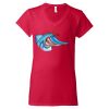 Softstyle® Women’s V-Neck T-Shirt Thumbnail