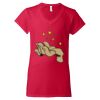 Softstyle® Women’s V-Neck T-Shirt Thumbnail