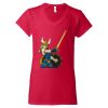 Softstyle® Women’s V-Neck T-Shirt Thumbnail