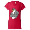 Softstyle® Women’s V-Neck T-Shirt Thumbnail