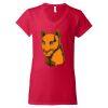 Softstyle® Women’s V-Neck T-Shirt Thumbnail