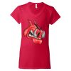 Softstyle® Women’s V-Neck T-Shirt Thumbnail