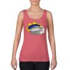 Garment-Dyed Women's Racerback Tank Top Thumbnail